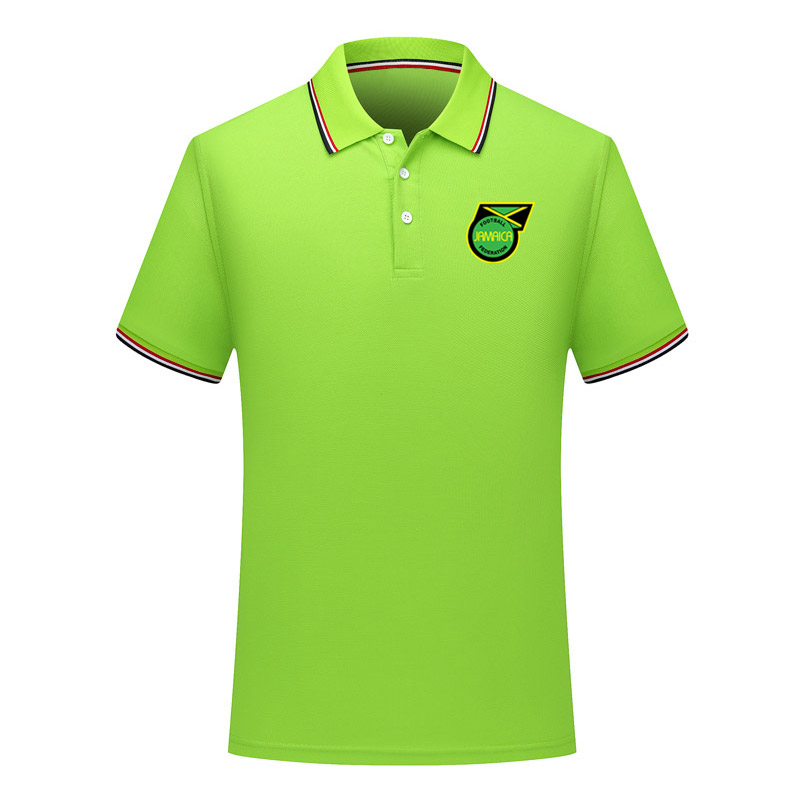 men Jamaica national team Soccer Polo Shirt Football Short Sleeve polo shirt summer Fashion training Polo Shirts soccer jersey Men's Polos, White;black
men Jamaica national team Soccer Polo Shirt Football Short Sleeve polo shirt summer Fashion training Polo Shirts soccer jersey Men's Polos, White;black