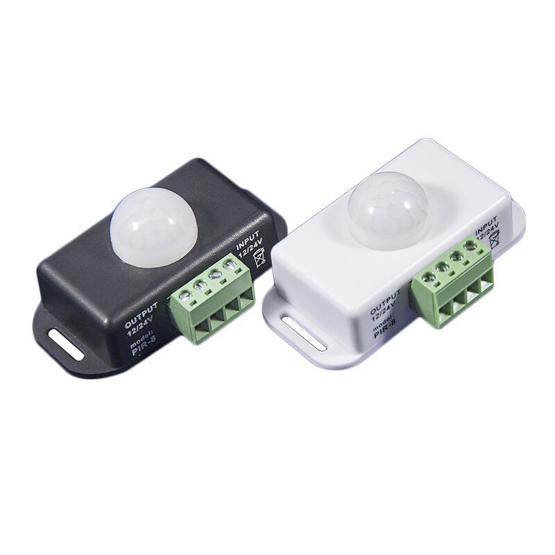 Lighting Accessories DC12V-24V Motion Sensor Switch Automatic Body Infrared PIR Detector Switch for LED Light Strip
Lighting Accessories DC12V-24V Motion Sensor Switch Automatic Body Infrared PIR Detector Switch for LED Light Strip