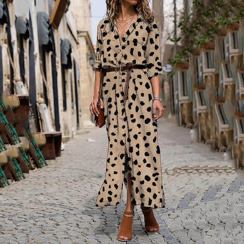Vintage Women Autumn Long Dress Bohemian Women Long Sleeve Flower Print V-Neck High Waist Dress Beachwear vestidos de verano, Dark blue
Vintage Women Autumn Long Dress Bohemian Women Long Sleeve Flower Print V-Neck High Waist Dress Beachwear vestidos de verano, Dark blue