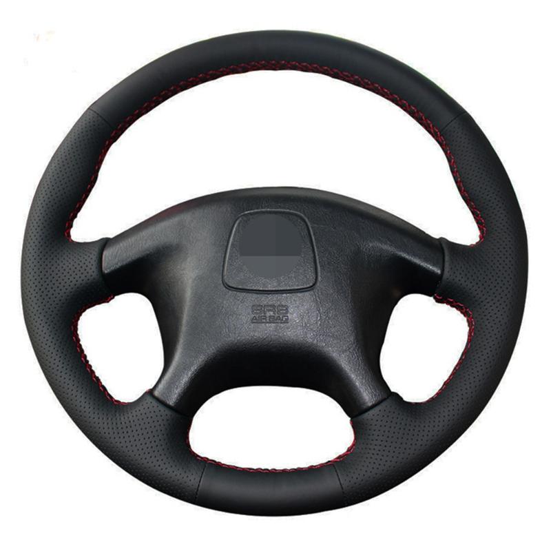 Black Car Steering Wheel Cover DIY Hand-stitched Artificial Leather For Mitsubishi Pajero Old Mitsubishi Pajero Sport
Black Car Steering Wheel Cover DIY Hand-stitched Artificial Leather For Mitsubishi Pajero Old Mitsubishi Pajero Sport