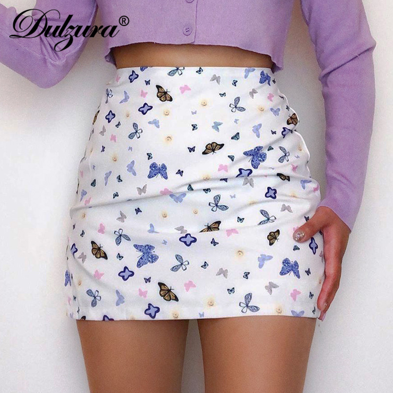 Dulzura butterfly print women mini pencil skirt high waist slit bodycon sexy streetwear 2020 summer clothes Korea party club, White
Dulzura butterfly print women mini pencil skirt high waist slit bodycon sexy streetwear 2020 summer clothes Korea party club, White