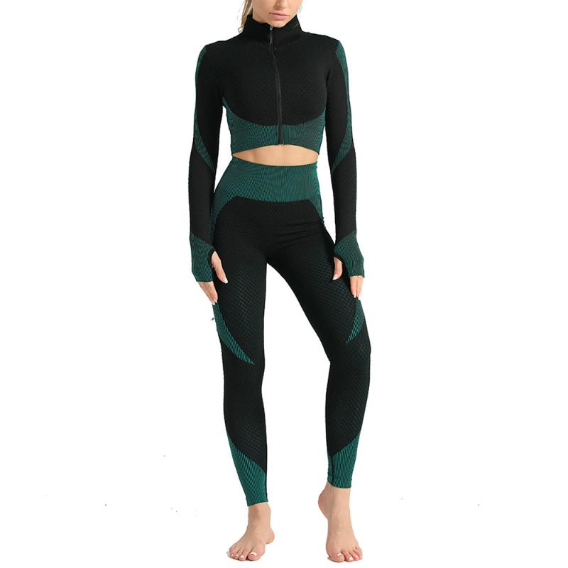 2 Pcs/Set Yoga Leggings/Coat for Women Long Sleeve Zipper T Shirt Seamless Women Gym Fitness High Waist Pants Running Sportswear, Pink pants
2 Pcs/Set Yoga Leggings/Coat for Women Long Sleeve Zipper T Shirt Seamless Women Gym Fitness High Waist Pants Running Sportswear, Pink pants