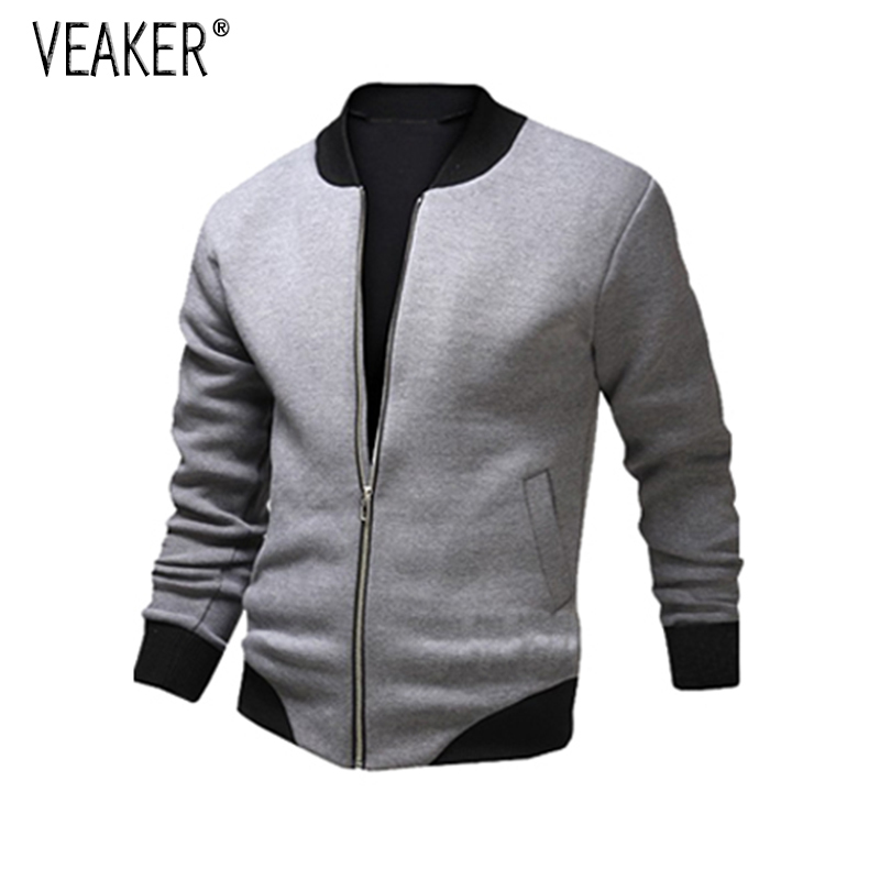 Men's Jackets 2021 Autumn Fleece Coat Jacket Male O-Neck Bomber Gray Black Zipper Coats Sweatshirt Tracksuit S-2XL
Men's Jackets 2021 Autumn Fleece Coat Jacket Male O-Neck Bomber Gray Black Zipper Coats Sweatshirt Tracksuit S-2XL