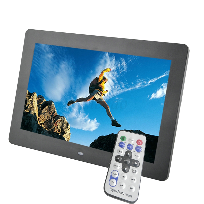 10 inch TFT Screen LED Backlight HD 1024*600 Digital Photo Frame Electronic Album Picture Music MP3 MP4 Porta Retrato Digital
10 inch TFT Screen LED Backlight HD 1024*600 Digital Photo Frame Electronic Album Picture Music MP3 MP4 Porta Retrato Digital