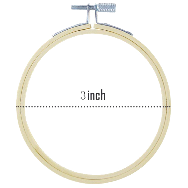 10 Pcs 3Inch 8cm Round Wooden Embroidery Hoops Set Adjustable Bamboo Circle Cross Stitch Hoop Ring
10 Pcs 3Inch 8cm Round Wooden Embroidery Hoops Set Adjustable Bamboo Circle Cross Stitch Hoop Ring