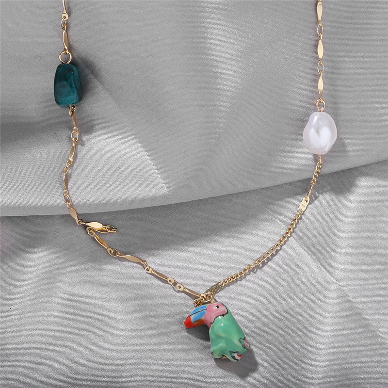 2020 Fashion Women Necklace Cute Paint Parrot Bird Pendant Necklace Jewelry Accessories
2020 Fashion Women Necklace Cute Paint Parrot Bird Pendant Necklace Jewelry Accessories