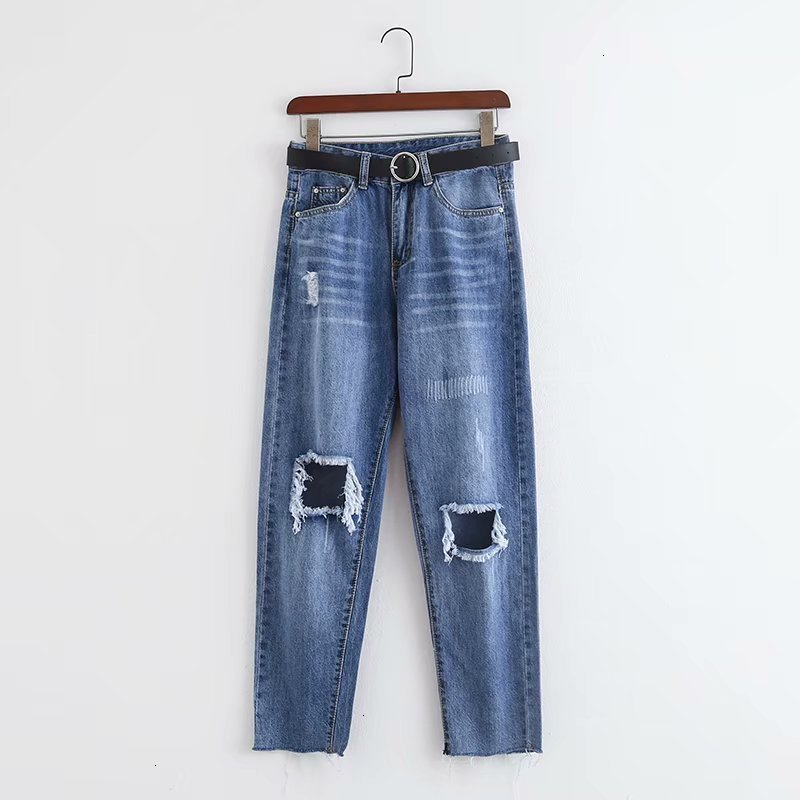 Hot purchase QQ53 -1993 European and American fashion jeans with holes in waistband, See chart
Hot purchase QQ53 -1993 European and American fashion jeans with holes in waistband, See chart