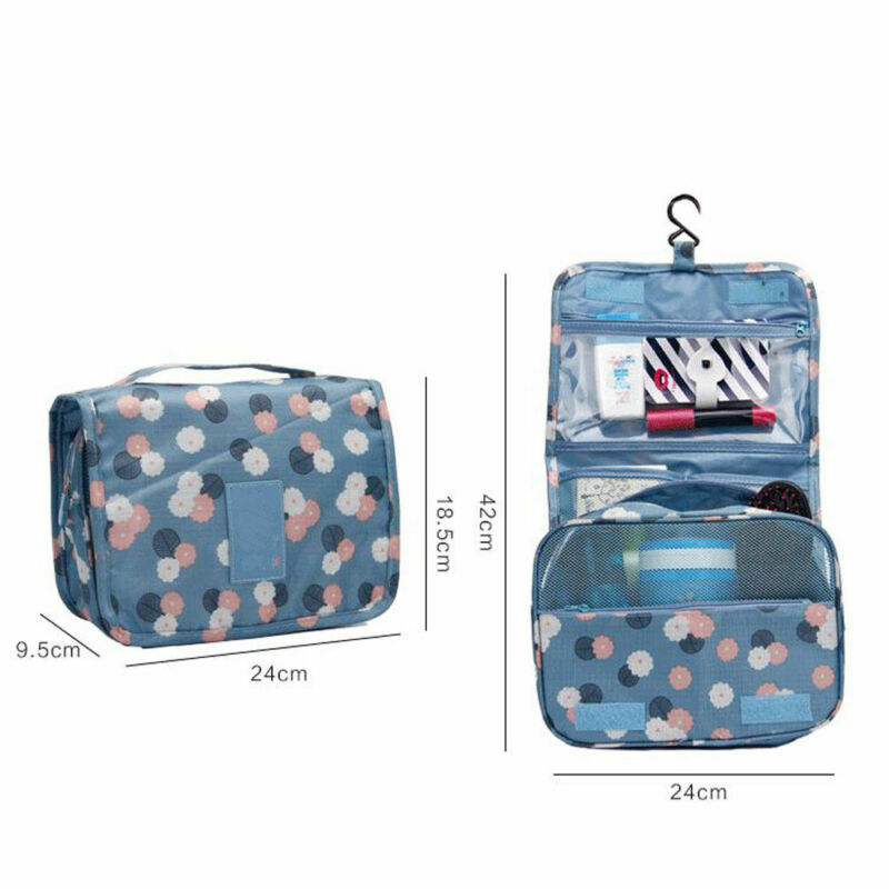 2020 Newest Hanging Wash Bag Travel Cosmetic Makeup Bag Toiletry Case Wash Organizer Storage Hanging Pouch