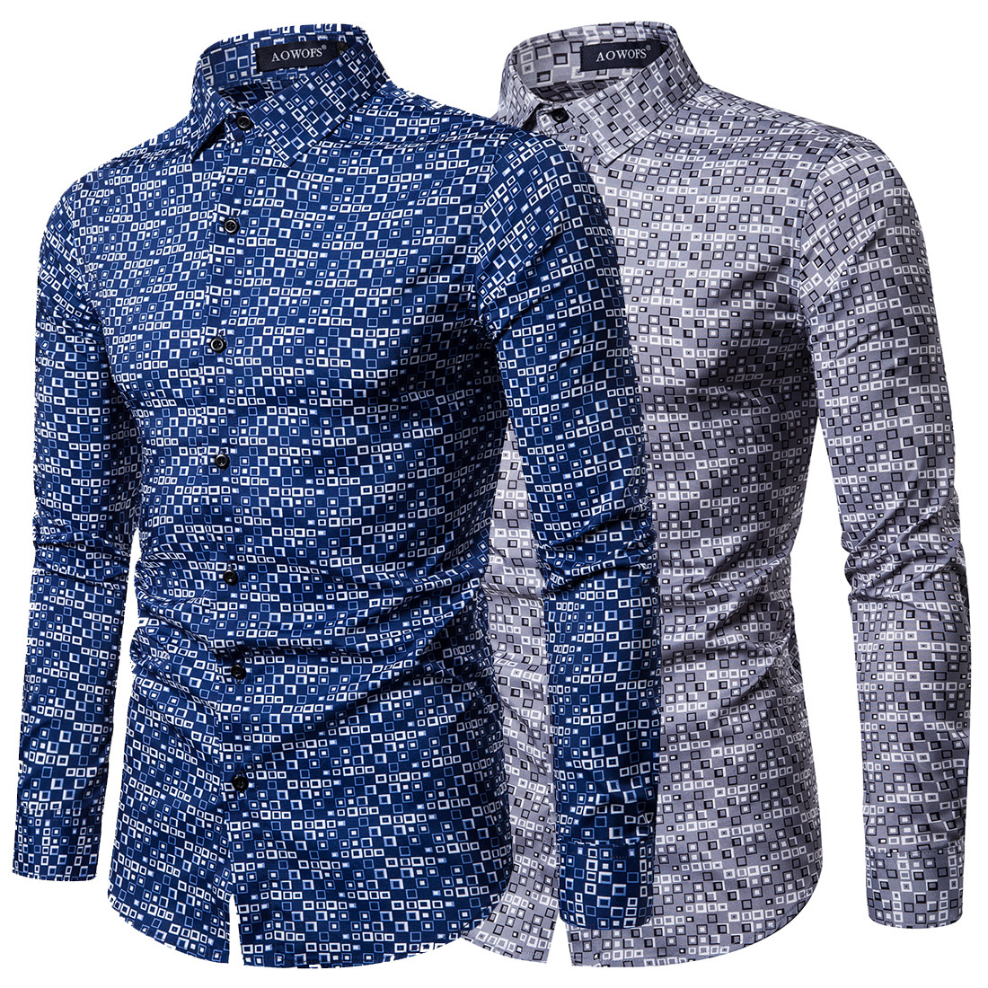 Fashion Designer Slim Fit Shirts Men Floral Print Mens Dress Shirts Long Sleeved Business Casual Shirts Males Clothes J191146, Gray
Fashion Designer Slim Fit Shirts Men Floral Print Mens Dress Shirts Long Sleeved Business Casual Shirts Males Clothes J191146, Gray