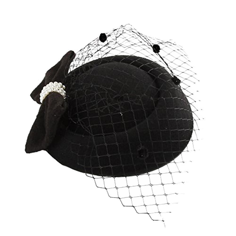 Ladies Weddings Derby Hat Women Elegant Vintage Cocktail Tea Party Derby Church Hats D19011103