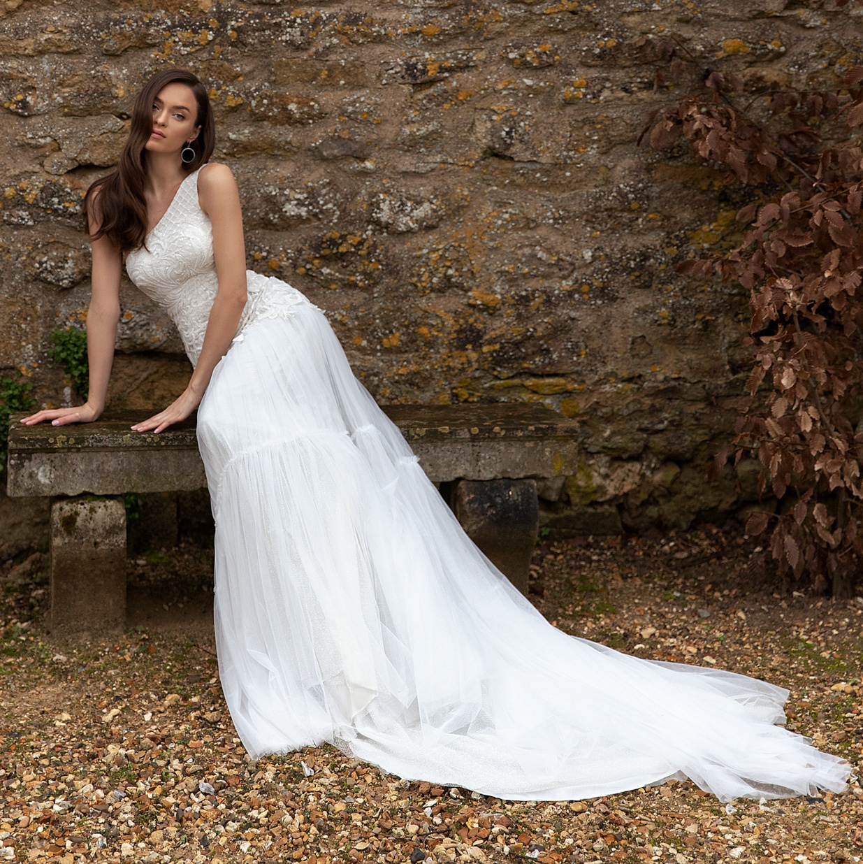 Beaded Amazing Mermaid Lace Backless Wedding Dresses One Shoulder Neck Plus Size Sequined Bridal Gowns Sweep Train Trumpet Robe De Marie