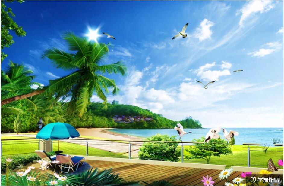 3d wallpaper custom photo Summer beach coconut tree balcony scenery background living room home decor 3d wall murals wallpaper for walls 3 d, Non-woven wallpaper
3d wallpaper custom photo Summer beach coconut tree balcony scenery background living room home decor 3d wall murals wallpaper for walls 3 d, Non-woven wallpaper