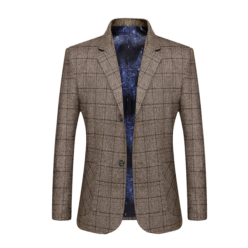 New Arrival Fashion Spring Autumn Men Plaid Coat Casual Blazers Men Suit Strade Price Size L XL 2XL 3XL
New Arrival Fashion Spring Autumn Men Plaid Coat Casual Blazers Men Suit Strade Price Size L XL 2XL 3XL