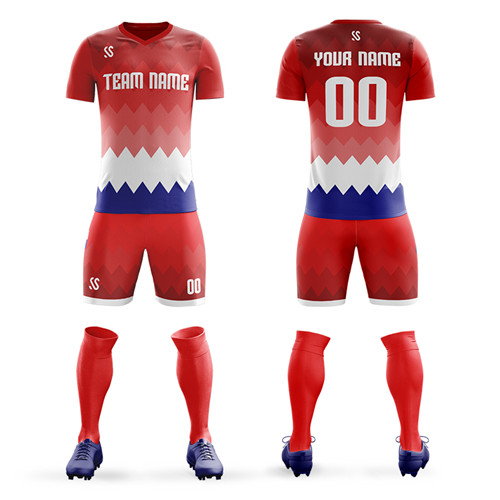 Custom V Neck Socce… - image