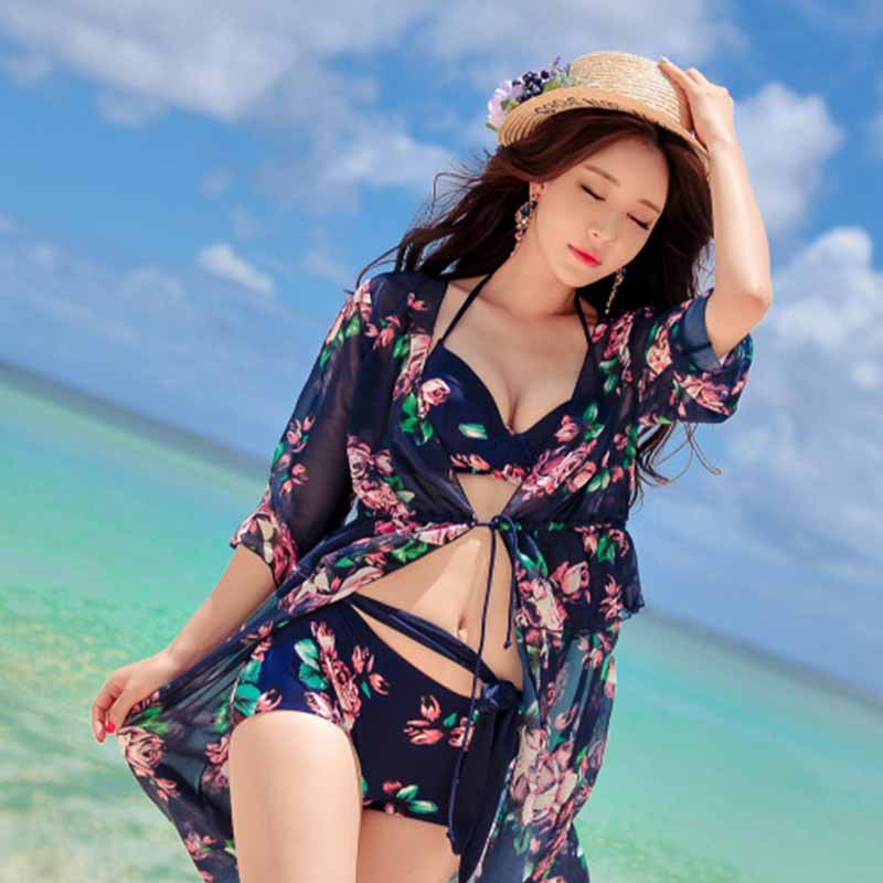 Sexy Three Piece Swimsuit Printing girl Women Swimwear Female Bather Korean Swimsuit Beach Dress Bikini Beach Bathing Suit
Sexy Three Piece Swimsuit Printing girl Women Swimwear Female Bather Korean Swimsuit Beach Dress Bikini Beach Bathing Suit