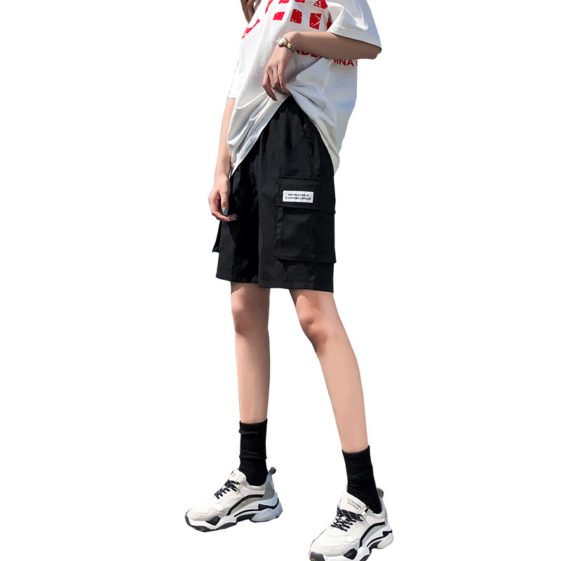 Summer Casual Tooling Shorts Women's Loose Straight Medium High Waist Sports Running Travel Vacation Shorts, Gray nail buckle
Summer Casual Tooling Shorts Women's Loose Straight Medium High Waist Sports Running Travel Vacation Shorts, Gray nail buckle