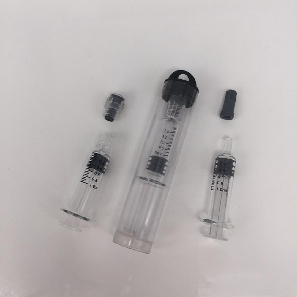 100pcs/lot 1Ml Luer Lock Glass Syringe With Measurement Concentrate Cart Injector For Empty Vape Pen Cartridges With plastic tube package
100pcs/lot 1Ml Luer Lock Glass Syringe With Measurement Concentrate Cart Injector For Empty Vape Pen Cartridges With plastic tube package