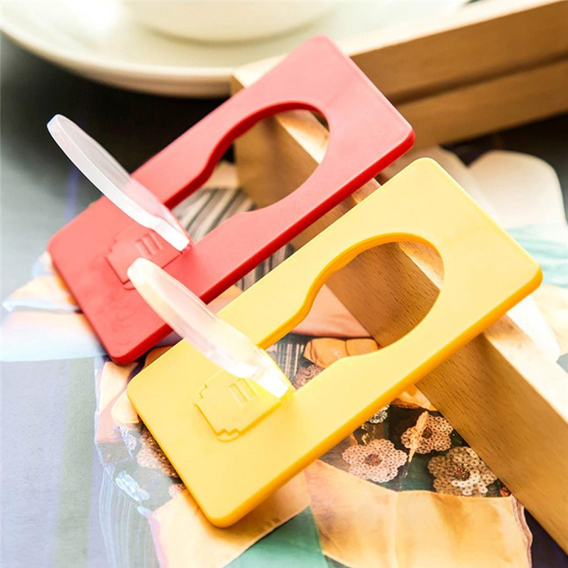 Portable LED Card Pocket Light Portable LED Night Light Christmas Card Lamp for Home Party gift White Light