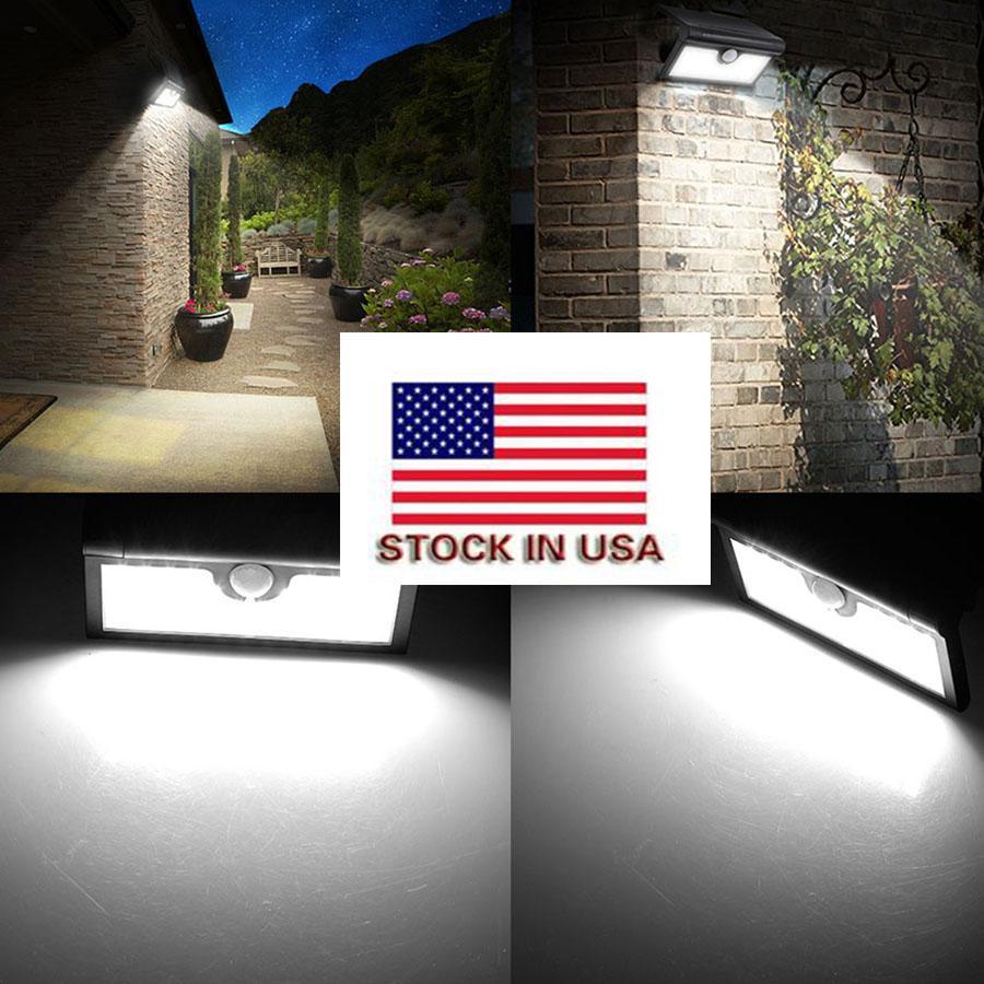 2020 5.5V 3W solar garden lights 42LED motion sensor light IP65 waterproof solar panel solar led outdoor lighting remote control