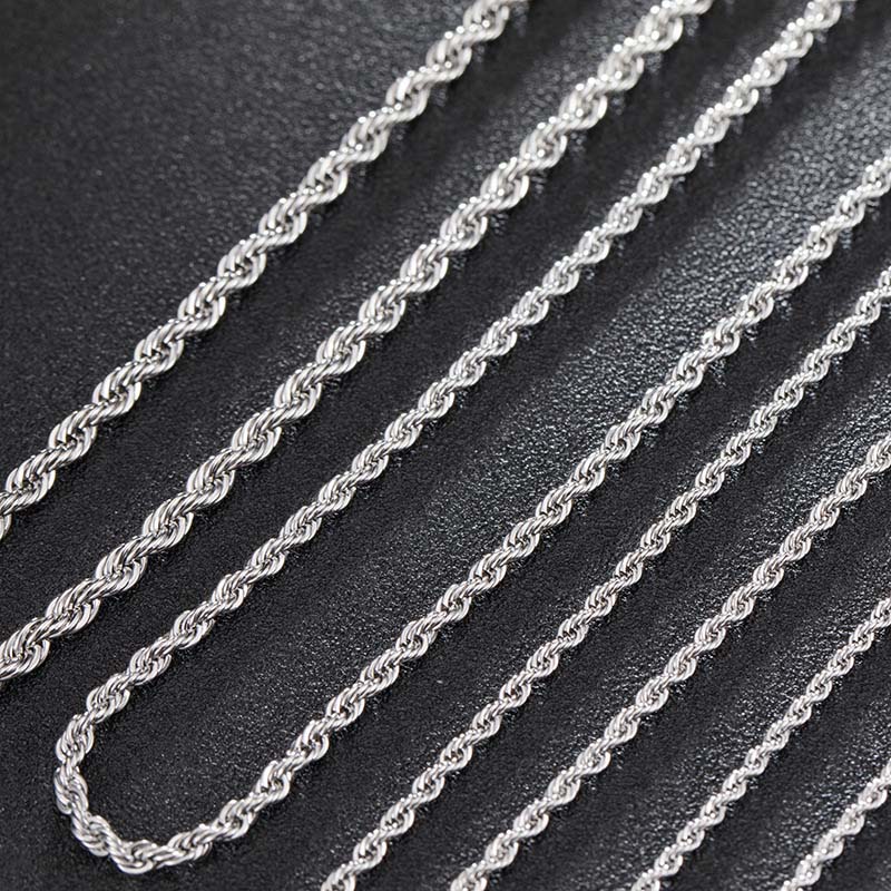 3mm Men's Stainless Steel Thick Golden Link Chain Necklace for Men Gift Boyfriend Dad Husband with 18-24Inch, Silver
3mm Men's Stainless Steel Thick Golden Link Chain Necklace for Men Gift Boyfriend Dad Husband with 18-24Inch, Silver