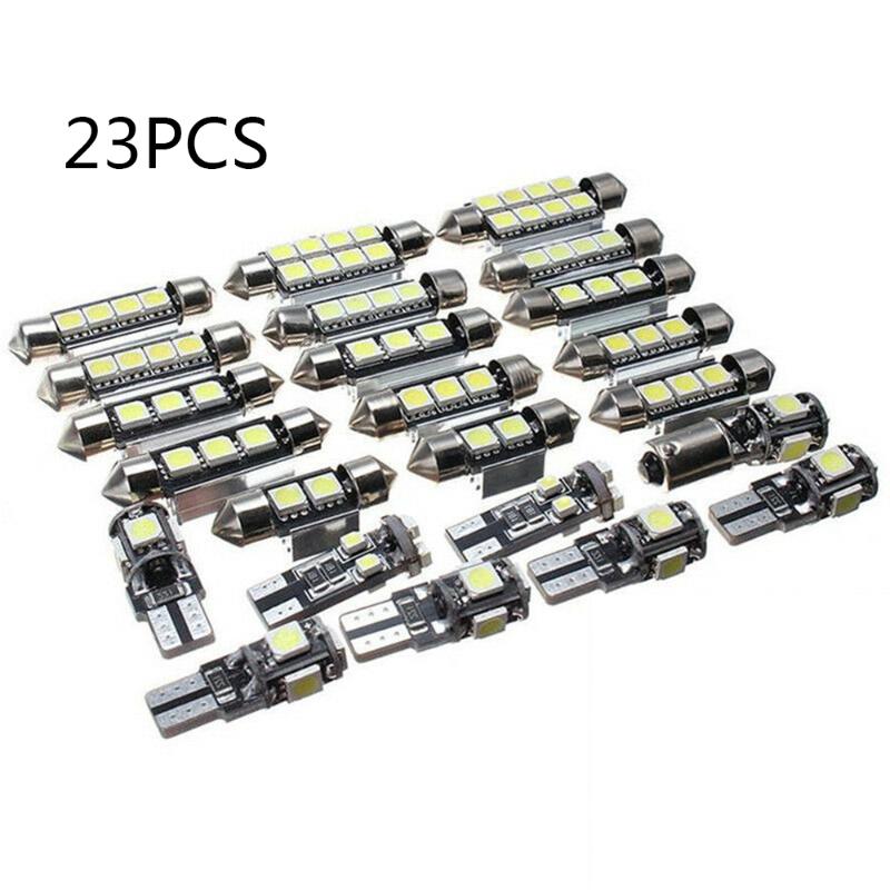 23 Pcs LED White Car Inside Light Dome Trunk License Plate Lamp Interior Bulb
23 Pcs LED White Car Inside Light Dome Trunk License Plate Lamp Interior Bulb