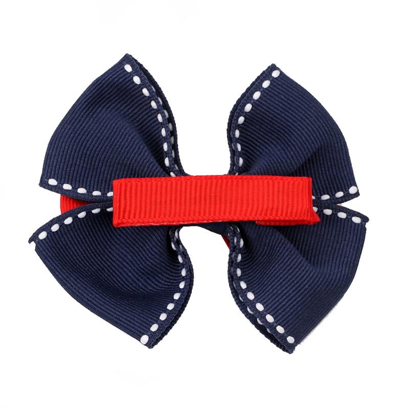 Cheer Bows 3 Pcs/set 3'' Navy/Red Hair Bow Hair Bands For Girls Kids Boutique Bows Clips Barrettes Accessories, As the picture 
Cheer Bows 3 Pcs/set 3'' Navy/Red Hair Bow Hair Bands For Girls Kids Boutique Bows Clips Barrettes Accessories, As the picture