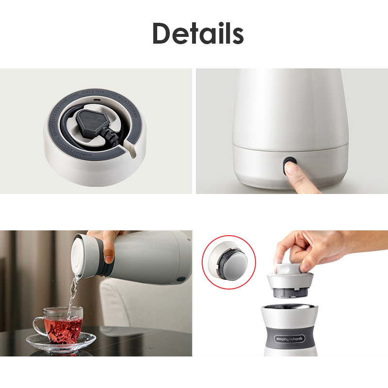 morphy richards MR6080 Electric Kettle New 500ml Household Travel Insulable Electric Kettle 500ml 100V-240V Water Boiler