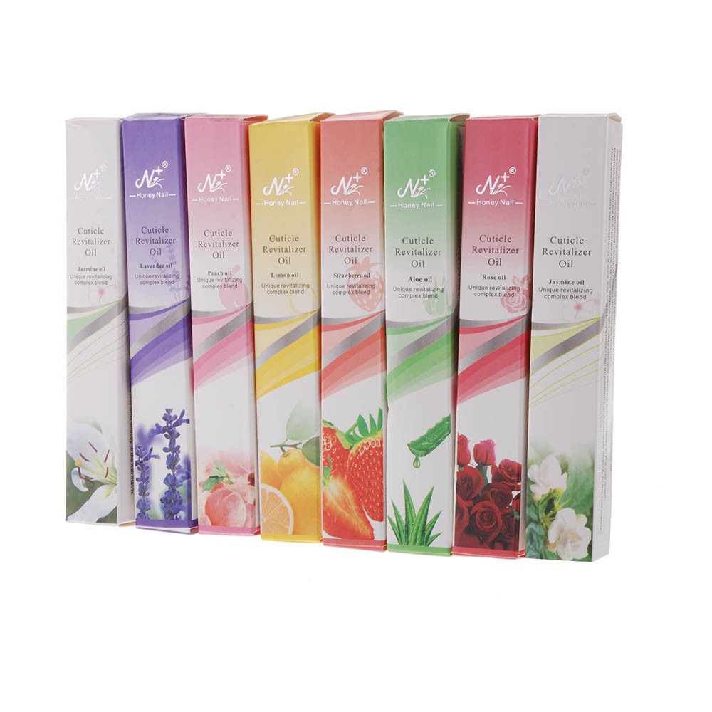 8Pcs Nail Nutrition Oil Pen Nail Art Treatment Cuticle Revitalizer Oil Prevent Agnail Nail Polish Nourish Skin Different Flavors - view 4