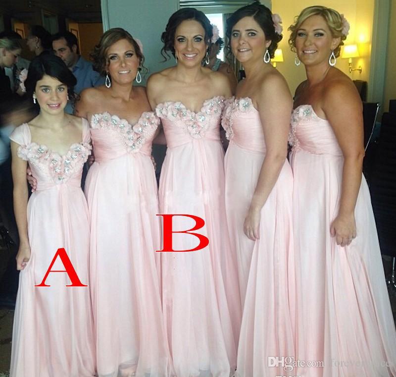 2019 Pink Bridesmaid Dress Chiffon Spring Summer Beach Garden Country Formal Wedding Party Guest Maid of Honor Gown Plus Size Custom Made
2019 Pink Bridesmaid Dress Chiffon Spring Summer Beach Garden Country Formal Wedding Party Guest Maid of Honor Gown Plus Size Custom Made