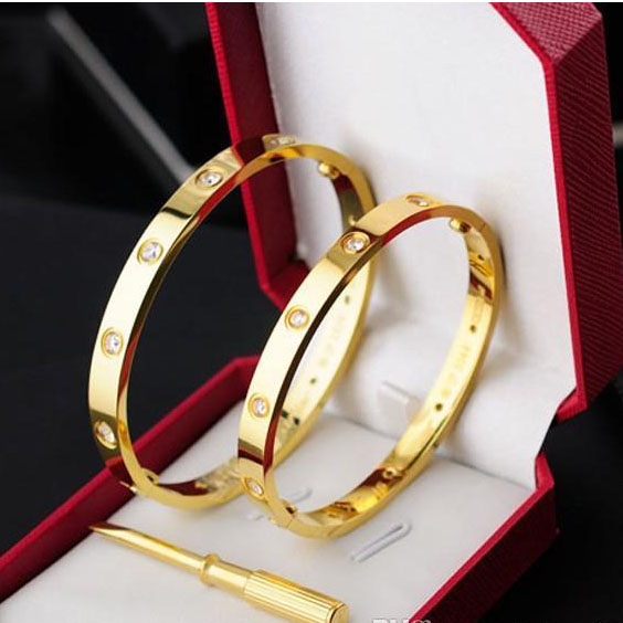 Titanium Steel Love Bracelet silver rose gold bracelet Bangles Women Men Screw Screwdriver Bracelets Couple Jewelry
Titanium Steel Love Bracelet silver rose gold bracelet Bangles Women Men Screw Screwdriver Bracelets Couple Jewelry