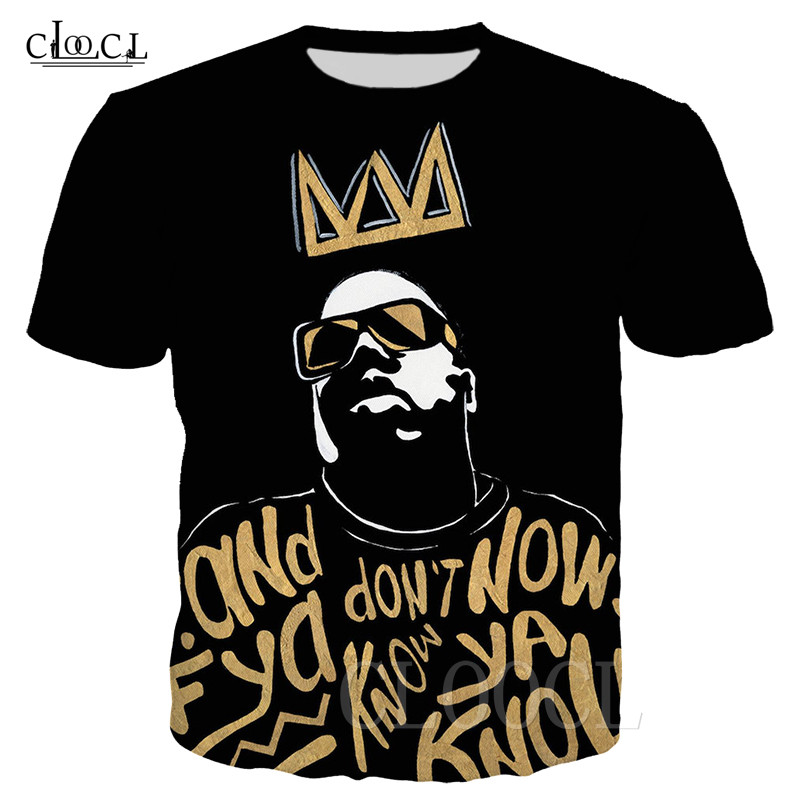 2020 New Rapper T-shirts Biggie Smalls 3D Print Unisex T Shirt Men Clothing Creative Short Sleeve Hip Hop Streetwear Tee Tops S-5XL, White;black
2020 New Rapper T-shirts Biggie Smalls 3D Print Unisex T Shirt Men Clothing Creative Short Sleeve Hip Hop Streetwear Tee Tops S-5XL, White;black