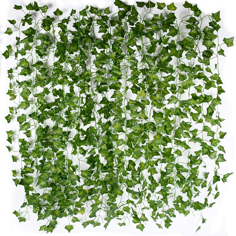 Artificial Ivy Garland Grape Leaves Willow Leaves Fake Ivy Vine Hanging Plant Foliage Flowers for Home Garden Office Wedding Wall Decor
Artificial Ivy Garland Grape Leaves Willow Leaves Fake Ivy Vine Hanging Plant Foliage Flowers for Home Garden Office Wedding Wall Decor