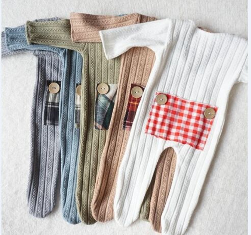 2020 Newborn Baby Autumn Winter O-Neck Clothes Cotton Infant Baby Boy Girls New Plaid Patchwork Outwear Rompers Boy Unisex Jumpsuit, White 
2020 Newborn Baby Autumn Winter O-Neck Clothes Cotton Infant Baby Boy Girls New Plaid Patchwork Outwear Rompers Boy Unisex Jumpsuit, White