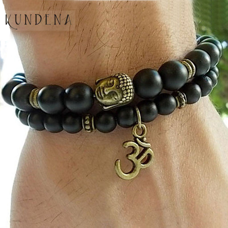 Set of 2 Buddha Yoga and Meditation bracelet Mens Matte Onyx stone bracelets Bronze Buddha Yoga Charm Bracelet For Men
Set of 2 Buddha Yoga and Meditation bracelet Mens Matte Onyx stone bracelets Bronze Buddha Yoga Charm Bracelet For Men