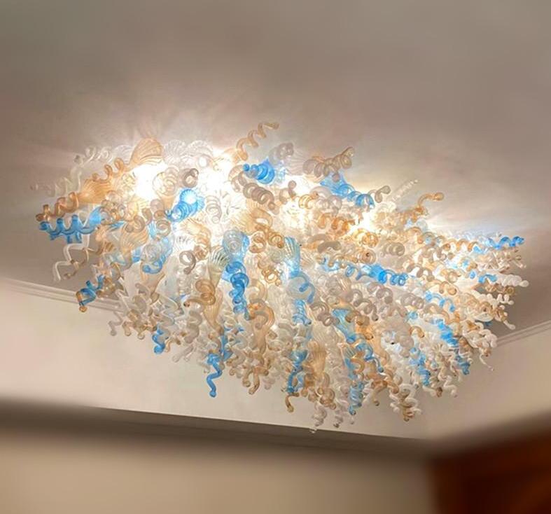Nordic Style Ceiling Lighting Italian Hand Blown Glass Chandelier Lamps Home Decorative LED Ceiling-Lights Chandeliers
Nordic Style Ceiling Lighting Italian Hand Blown Glass Chandelier Lamps Home Decorative LED Ceiling-Lights Chandeliers
