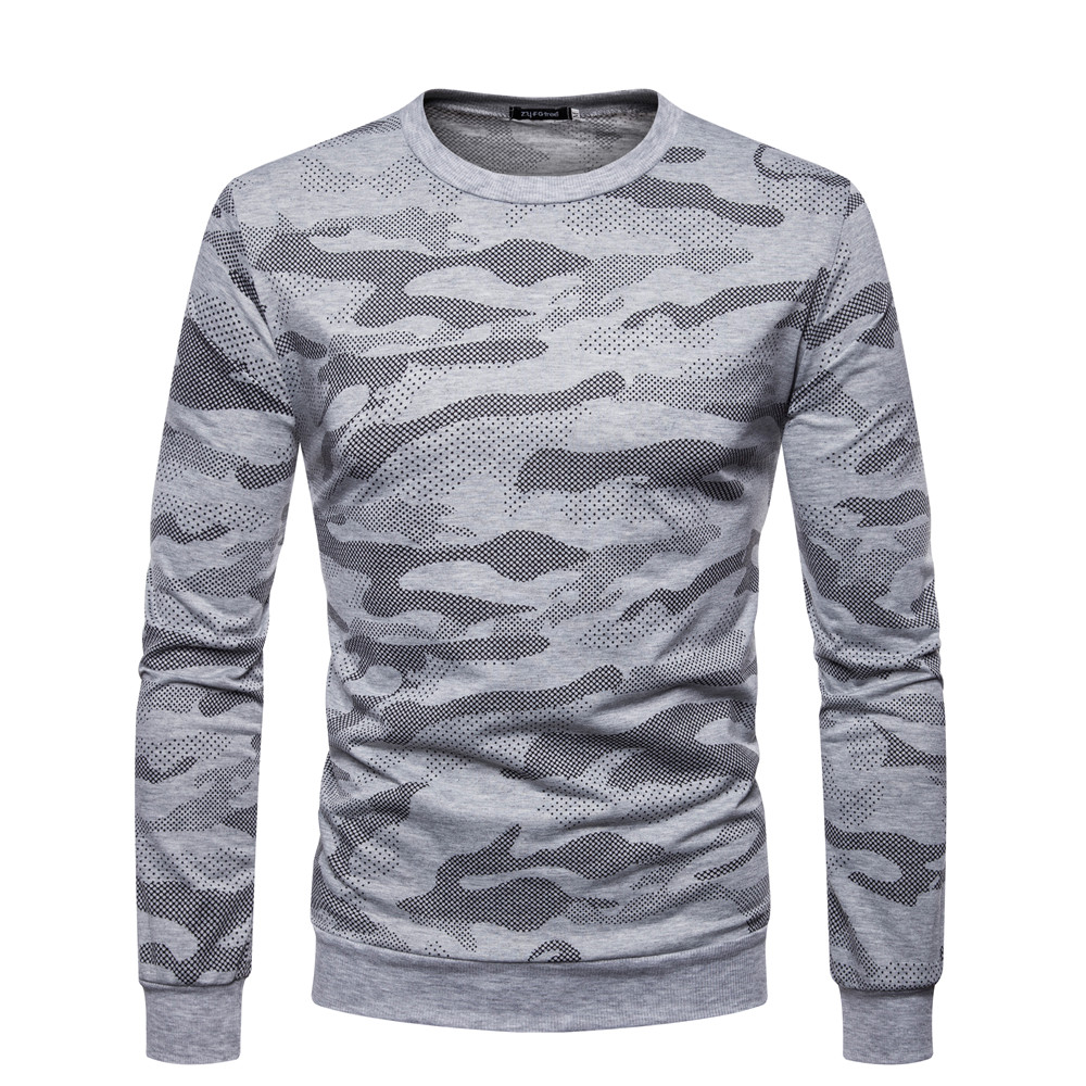 Men's Casual Camouflage Hoodies Fashion Round Neck Grey Long-sleeve Thin Bottoming Hoodies Sweatshirts for Male Spring Autumn, Light grey
Men's Casual Camouflage Hoodies Fashion Round Neck Grey Long-sleeve Thin Bottoming Hoodies Sweatshirts for Male Spring Autumn, Light grey