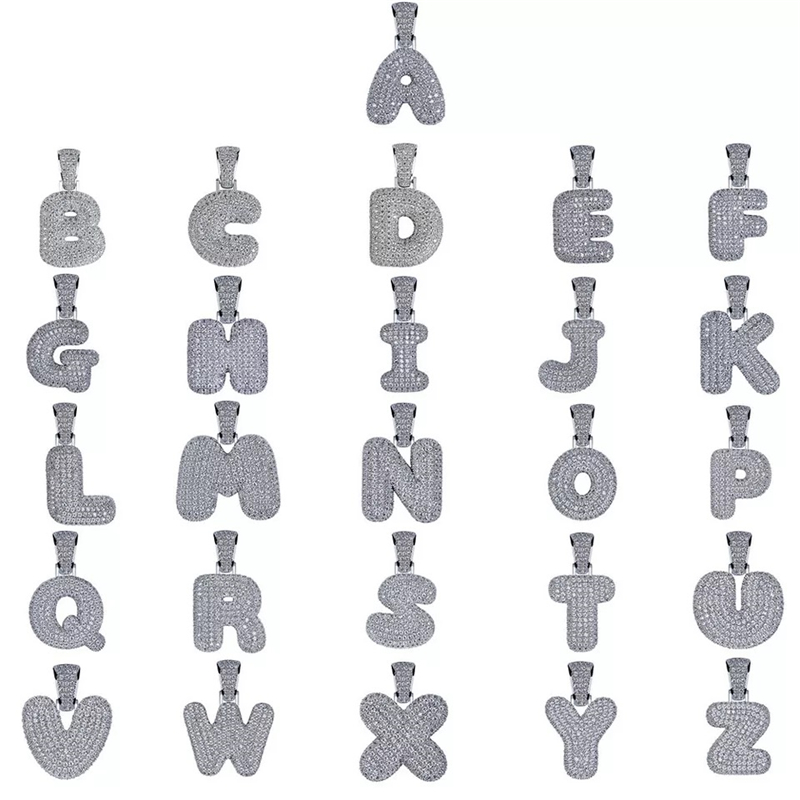 Europe and the United States 26 English alphabet pendant jewelry gold-plated micro-inlaid zircon hip-hop tide couple necklace
Europe and the United States 26 English alphabet pendant jewelry gold-plated micro-inlaid zircon hip-hop tide couple necklace