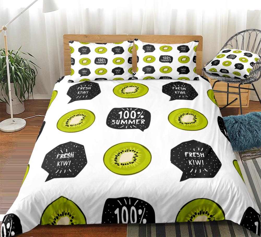 Kiwi Fruits Duvet Cover Set Fresh Kiwi Bedding Kids Boys Girls White Quilt Cover Queen Home Textiles Green 3pcs King Dropship, 01
Kiwi Fruits Duvet Cover Set Fresh Kiwi Bedding Kids Boys Girls White Quilt Cover Queen Home Textiles Green 3pcs King Dropship, 01