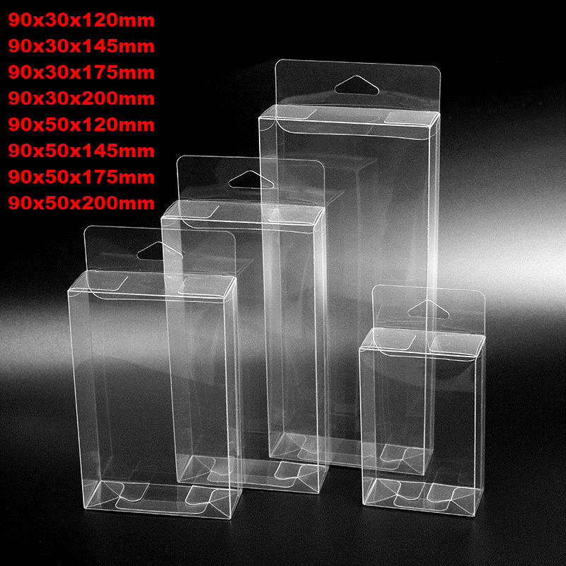 DHL 50pcs Plastic Clear PVC Boxes Hanging Hook Transparent Waterproof Gift Box PVC Carry Cases Packaging Box For jewelry/Candy/toys/Cake
DHL 50pcs Plastic Clear PVC Boxes Hanging Hook Transparent Waterproof Gift Box PVC Carry Cases Packaging Box For jewelry/Candy/toys/Cake