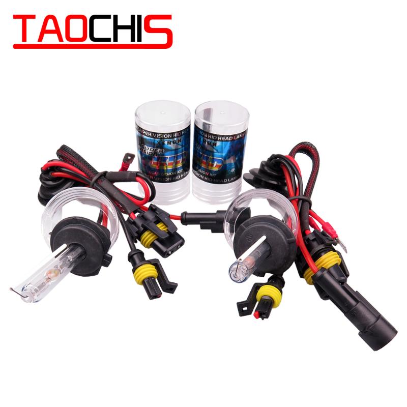 

Taochis 12V 55W H7 Xenon HID lamps Replacement Car Auto Headlight lights 3000K 4300k 6000k 12000k 8000k 10000k 5000k Bulbs