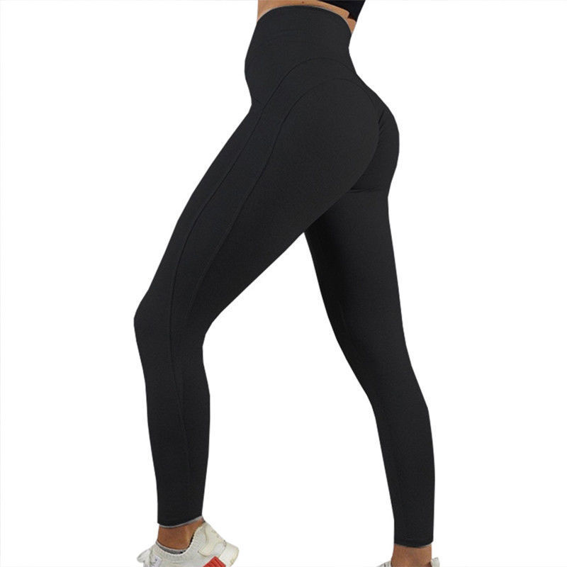 High Elastic Yoga Pants Women Sport Leggings Tights Slim Running Sportswear Solid Ladies Quick Drying Training Fitness Trousers, Black;white
High Elastic Yoga Pants Women Sport Leggings Tights Slim Running Sportswear Solid Ladies Quick Drying Training Fitness Trousers, Black;white