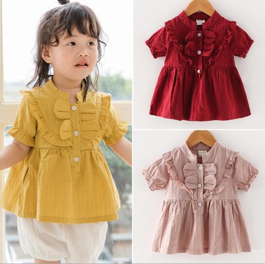 baby girl clothes Short Sleeve O-neck Solid Colors shirt kids causal 100% cotton girl causal T shirt, Wine red
baby girl clothes Short Sleeve O-neck Solid Colors shirt kids causal 100% cotton girl causal T shirt, Wine red
