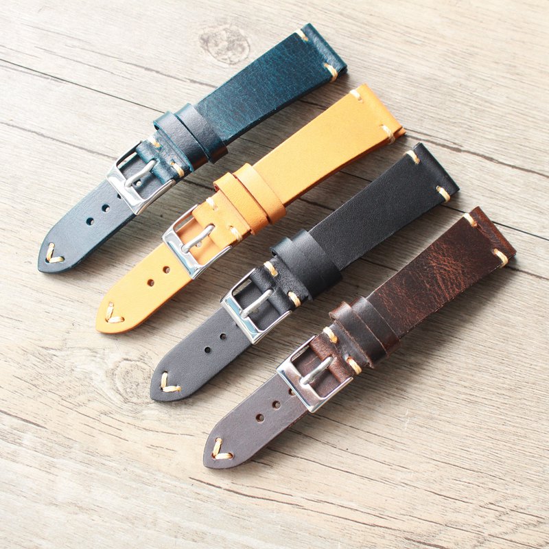 HIGH QUALITY HAND MADE OIL WAX VINTAGE GENUINE COW LEATHER STRAP BAND FOR watch bracelet STRAP change repair fix accessory watchmaker
HIGH QUALITY HAND MADE OIL WAX VINTAGE GENUINE COW LEATHER STRAP BAND FOR watch bracelet STRAP change repair fix accessory watchmaker