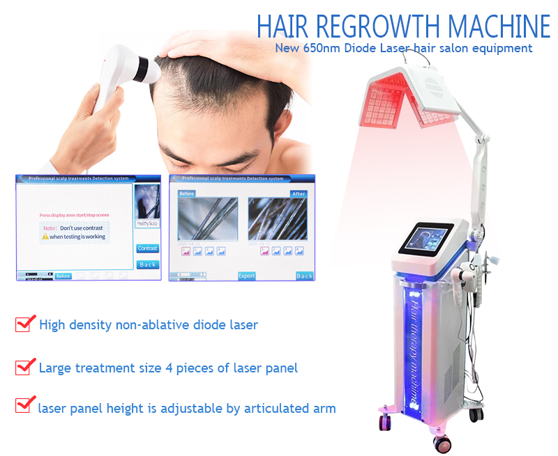 Diode laser hair growth machine /Newest Good Quality diode laser hair regrowth/Diode Laser For Hair Loss Treatment
Diode laser hair growth machine /Newest Good Quality diode laser hair regrowth/Diode Laser For Hair Loss Treatment