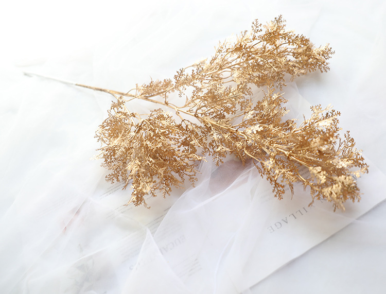 5Pcs Artificial Flower Fog Golden Plastic Bouquet Maple Leaf Phoenix Tail Fog Fake Flowers Wall Wedding Decoration Background Display Floral, Foggy
5Pcs Artificial Flower Fog Golden Plastic Bouquet Maple Leaf Phoenix Tail Fog Fake Flowers Wall Wedding Decoration Background Display Floral, Foggy