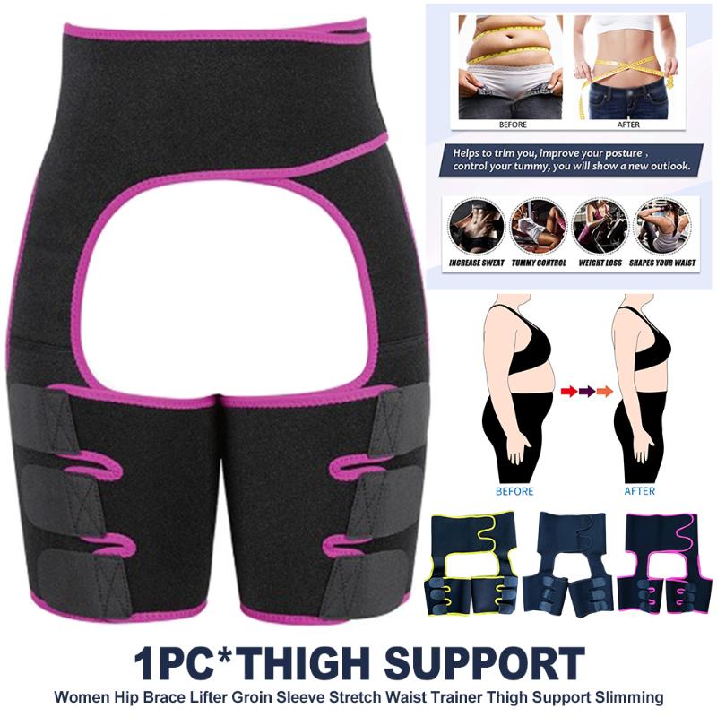 Women Leg Shaper Slimming Lifter Groin Sleeve Wrap Belt Stretch Thigh Support Exercise Hip Brace Waist Fitness Equipment, Yellow
Women Leg Shaper Slimming Lifter Groin Sleeve Wrap Belt Stretch Thigh Support Exercise Hip Brace Waist Fitness Equipment, Yellow