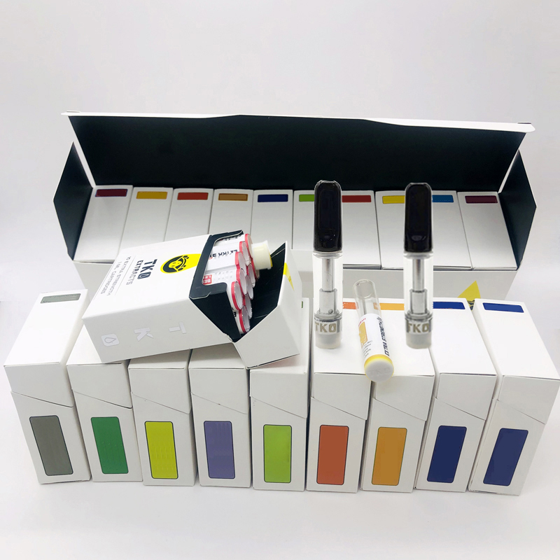 TKO 510 Ceramic Vape Cartridges 0.8ml Empty Vape Pens Vaporizer Carts Thick Oil Cartridge E Cigarettes Atomizers with Packaging Box
TKO 510 Ceramic Vape Cartridges 0.8ml Empty Vape Pens Vaporizer Carts Thick Oil Cartridge E Cigarettes Atomizers with Packaging Box