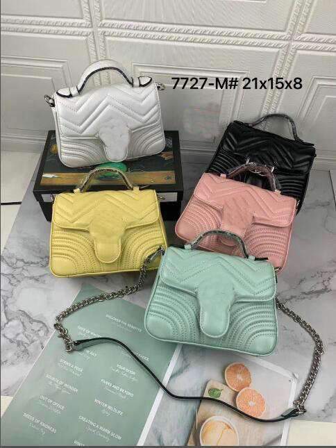Hot Sale Top Quality Fashion Designer Women Bags Handbags Wallets Leather Chain Bag Crossbody Shoulder Bags Messenger Tote Bag Purse 21cm727, Pink
Hot Sale Top Quality Fashion Designer Women Bags Handbags Wallets Leather Chain Bag Crossbody Shoulder Bags Messenger Tote Bag Purse 21cm727, Pink
