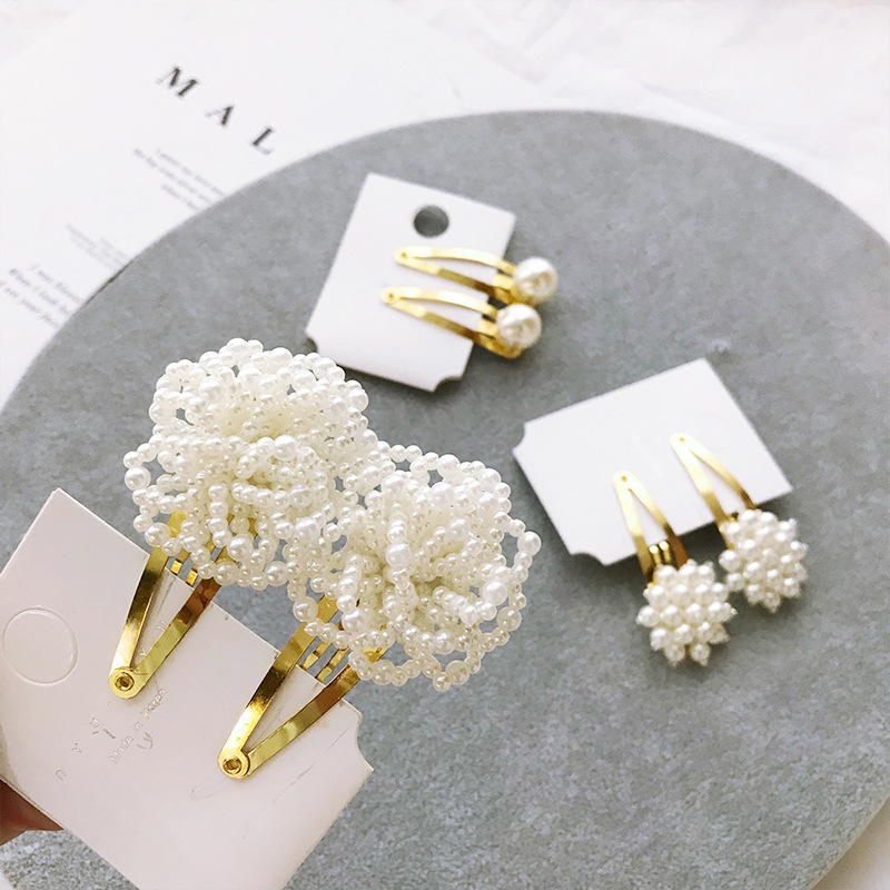 Boutique ins 5Sets Fashion Luxury Pearl Floral Snap Clips Solid Flower Hair Clips Barrettes Princess Headwear Hair Accessories
Boutique ins 5Sets Fashion Luxury Pearl Floral Snap Clips Solid Flower Hair Clips Barrettes Princess Headwear Hair Accessories