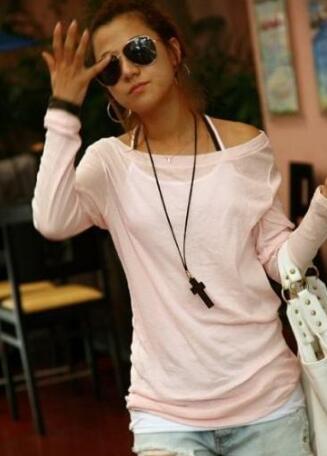 Wooden Necklace Cross Vintage Jewelry Pendant Simple Wooden Cross And Leather Rope Charm Wedding Women Necklace Sweater Chain GB1291